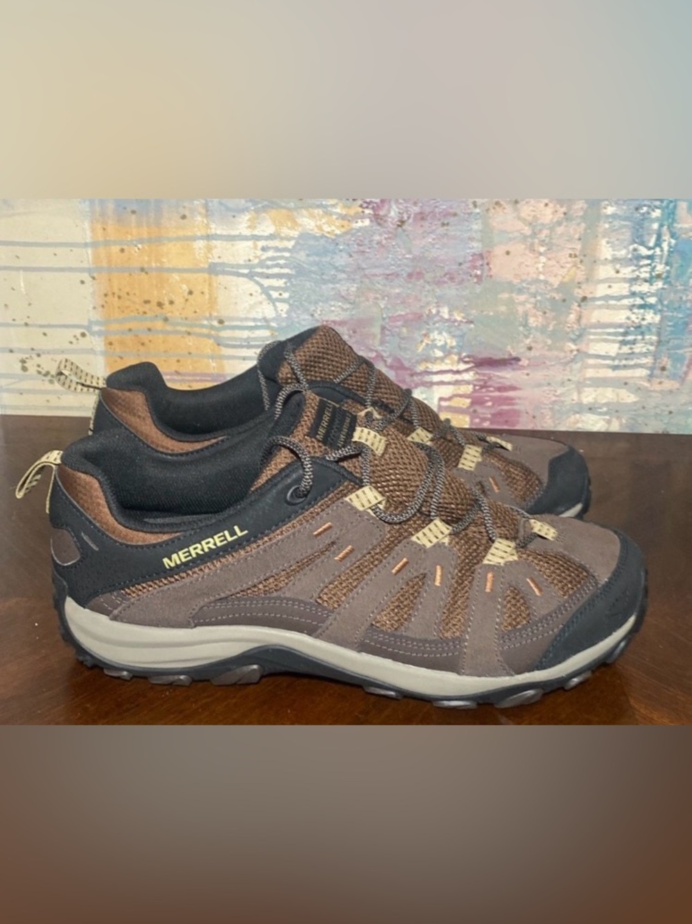 Merrell Mens ALVERSTONE 2 Waterproof Leather and Suede Hiking Boots Shoes 15